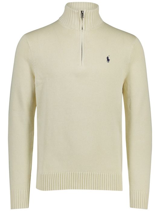 Polo Ralph Lauren trui half zip cream