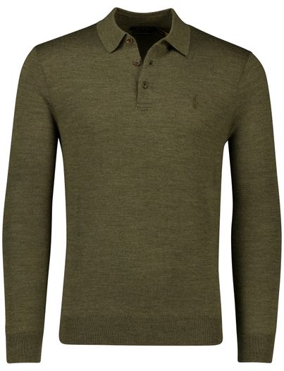 Polo Ralph Lauren polo lange mouw groen Polo Ralph Lauren