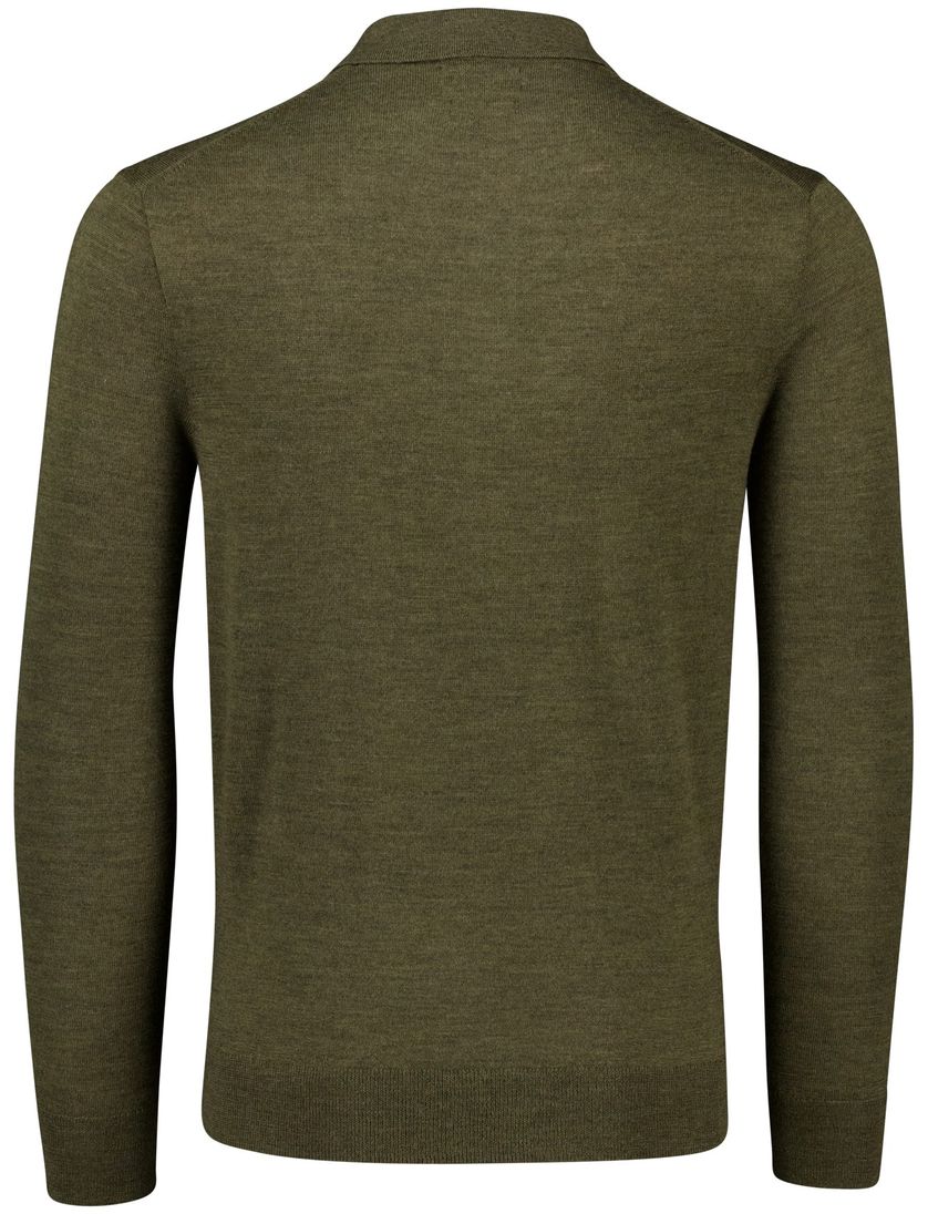polo lange mouw Polo Ralph Lauren groen merinowol