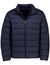 Gewatteerde jas Polo Ralph Lauren CLDN Weld navy polyester effen