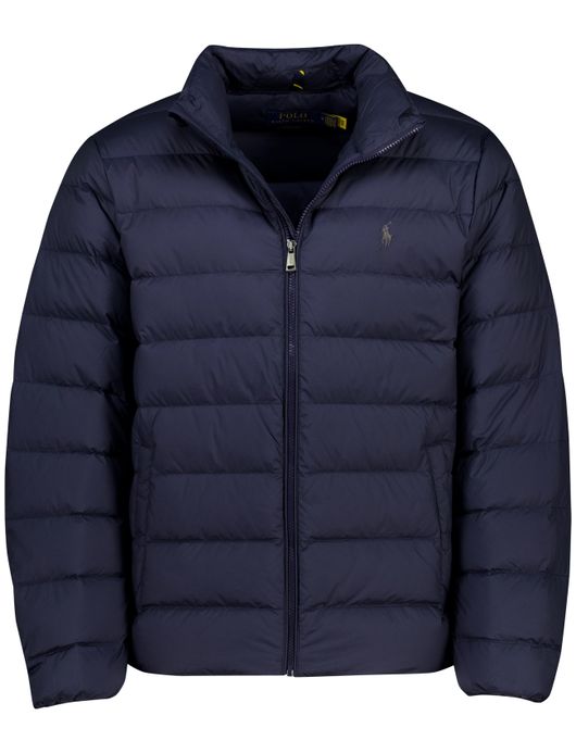 Polo Ralph Lauren gewatteerde jas polyester effen CLDN Weld navy