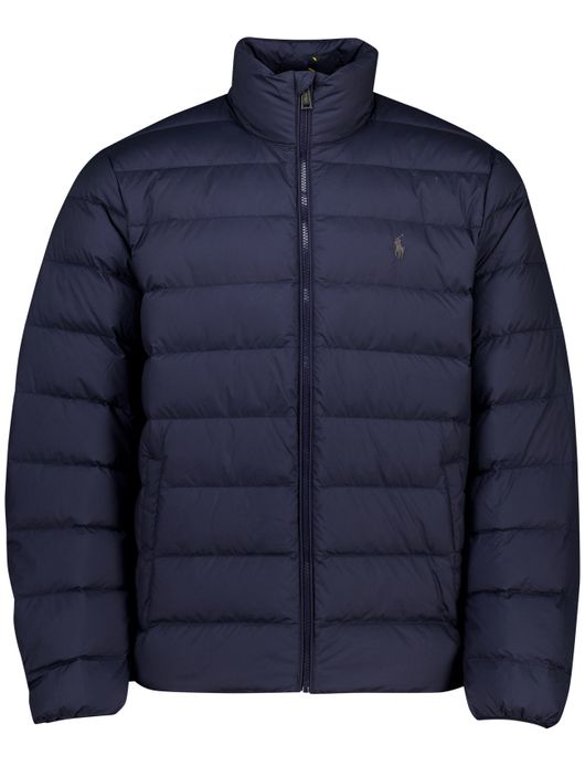 Polo Ralph Lauren gewatteerde jas polyester effen CLDN Weld navy