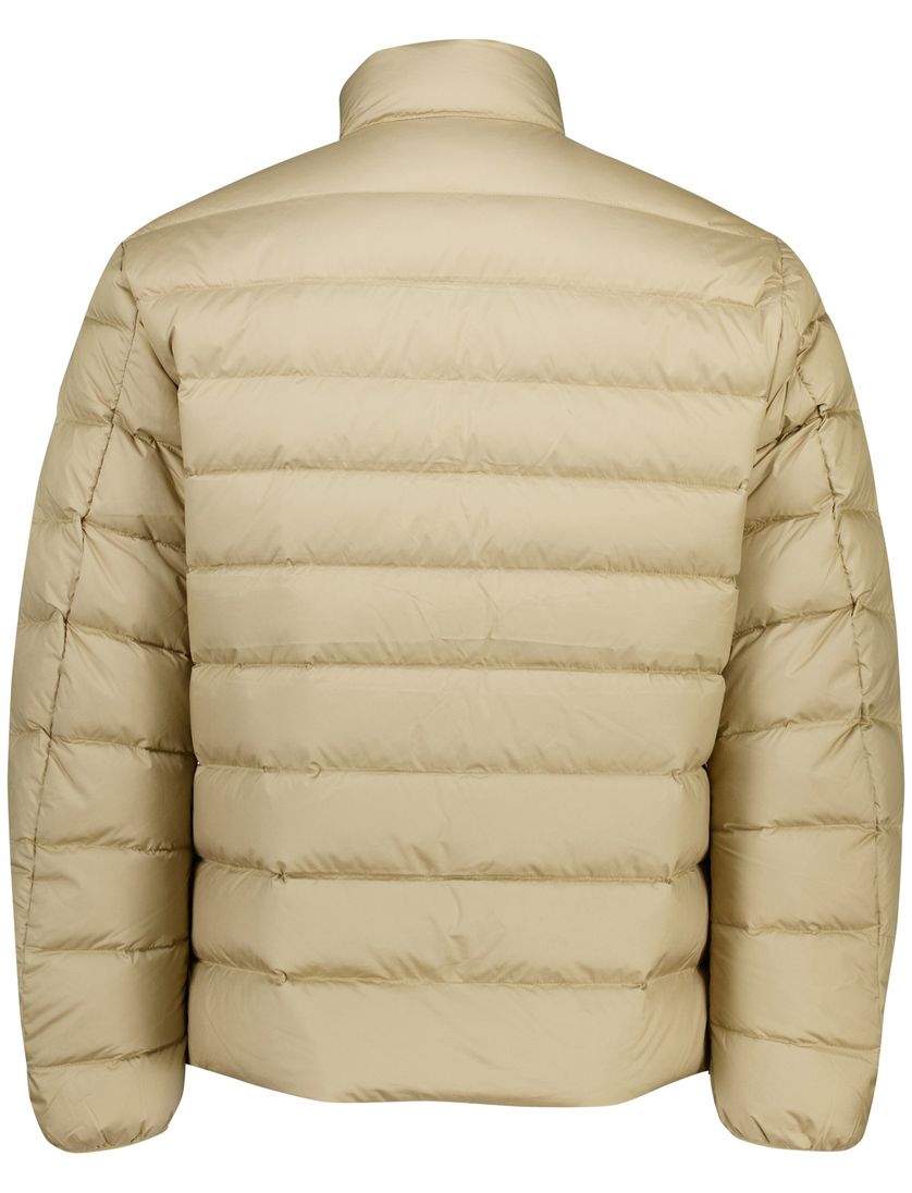 Gewatteerde jas Polo Ralph Lauren CLDN Weld beige polyester effen
