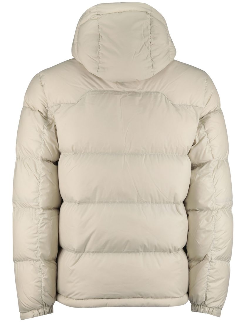 beige puffer jas Polo ralph lauren effen