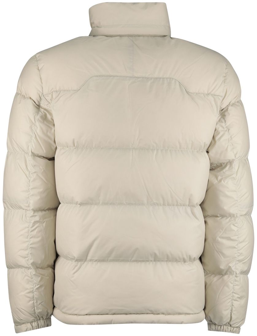 beige puffer jas Polo ralph lauren effen
