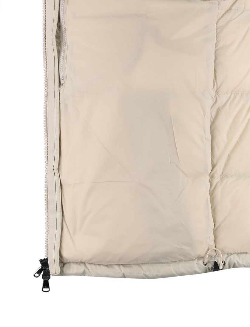 beige puffer jas Polo ralph lauren effen