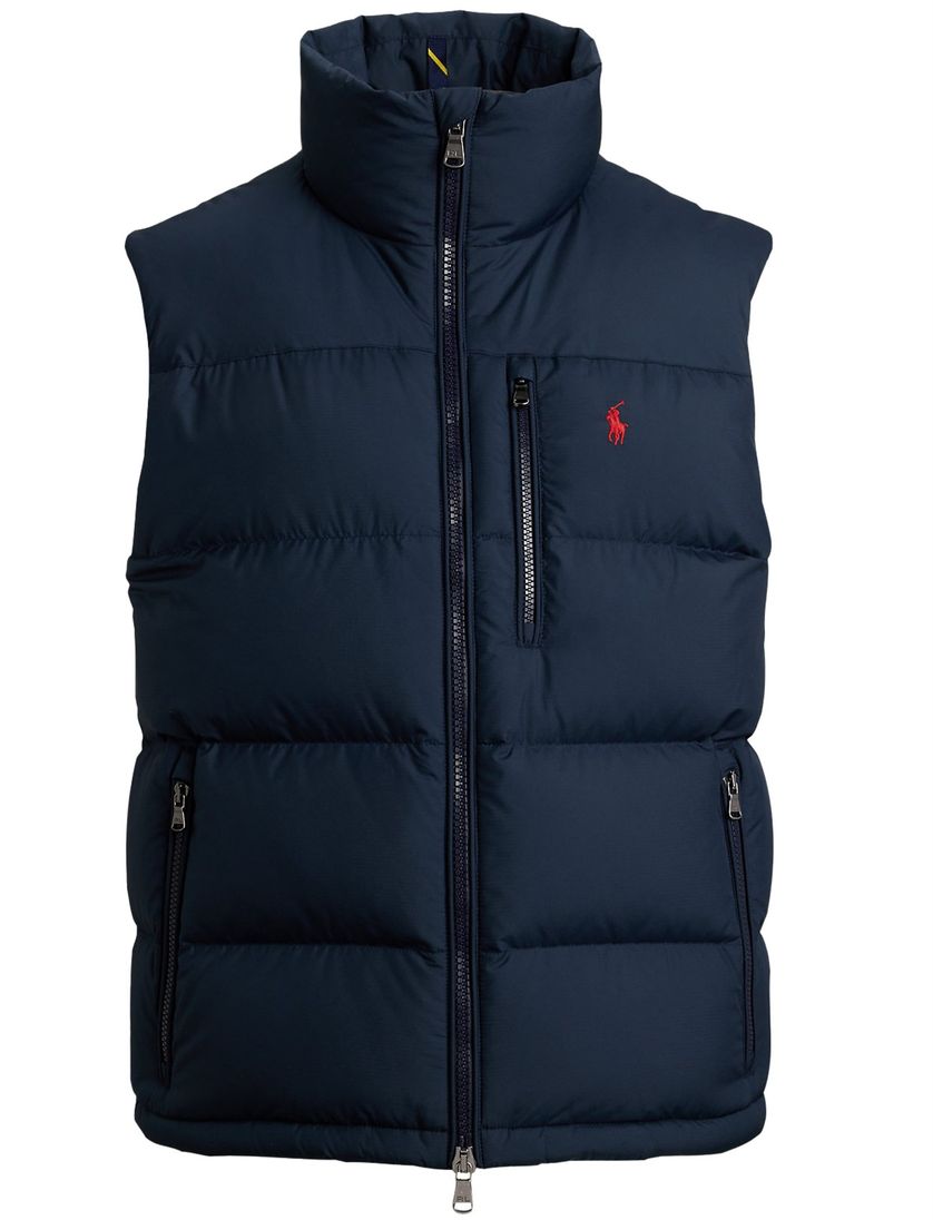 Polo ralph lauren bodywarmer donkerblauw polyester