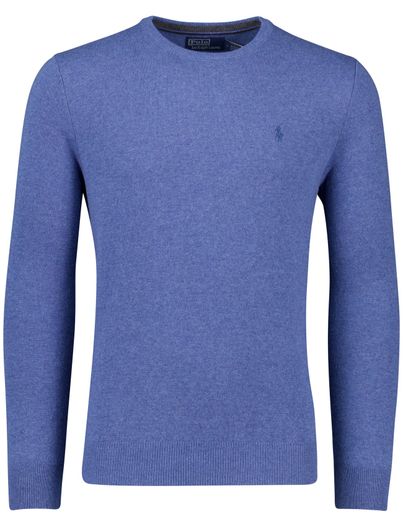 Polo Ralph Lauren Polo Ralph Lauren trui blauw Classic gemeleerd wol