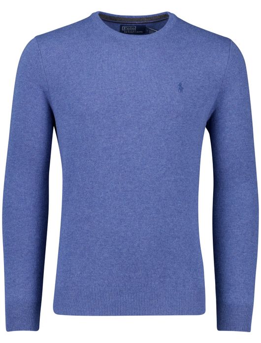 Polo Ralph Lauren trui blauw Classic gemeleerd