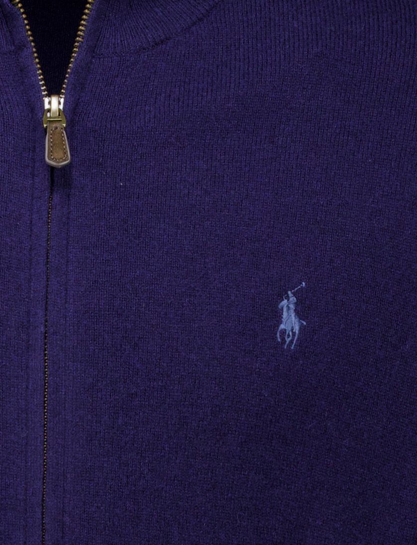 vest Polo Ralph Lauren donkerblauw lamswol