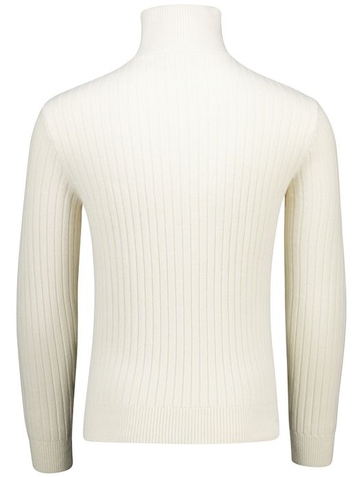 Polo Ralph Lauren half zip trui ecru