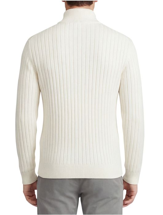 Polo Ralph Lauren half zip trui ecru