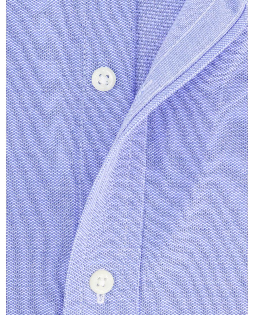 Polo Ralph Lauren knitted oxford blauw button-down