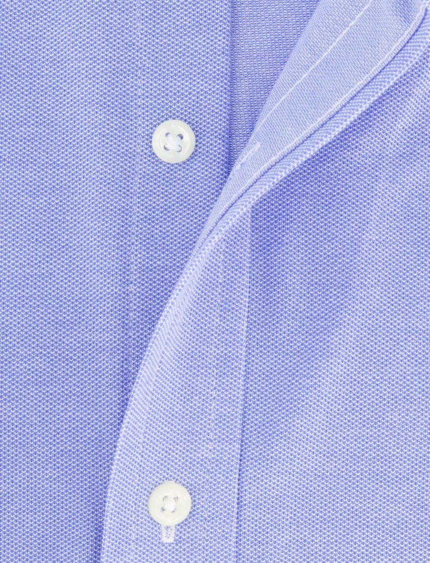 Polo Ralph Lauren knitted oxford blauw button-down