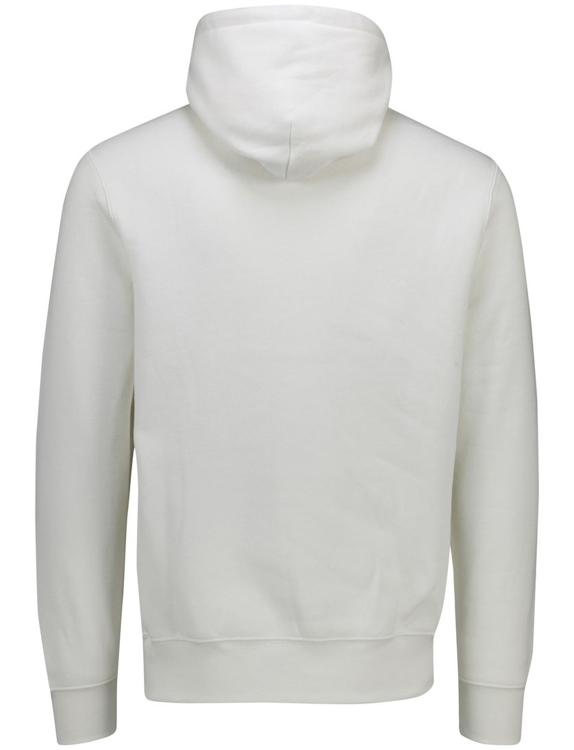 katoenen Polo Ralph Lauren hoodie wit beer met capuchon