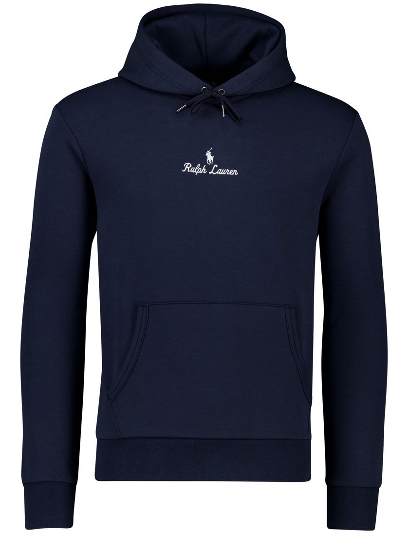Polo Ralph Lauren hoodie Classic navy effen lange mouw