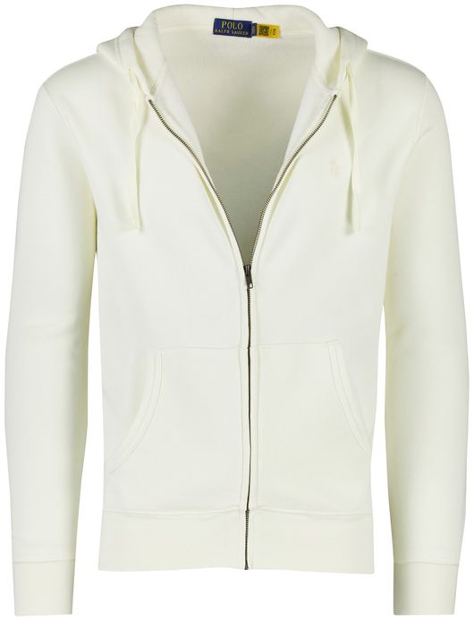 Polo Ralph Lauren sweatvest capuchon creme katoen