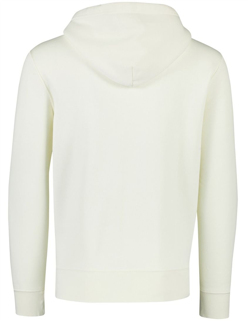 Sweatvest Polo Ralph Lauren met capuchon creme