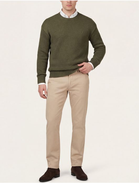 Polo Ralph Lauren trui groen katoen gebreid