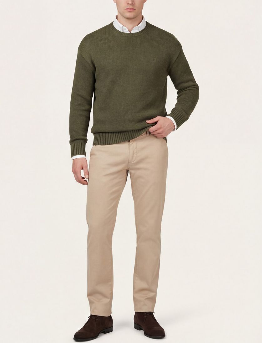 Ralph lauren trui groen katoen