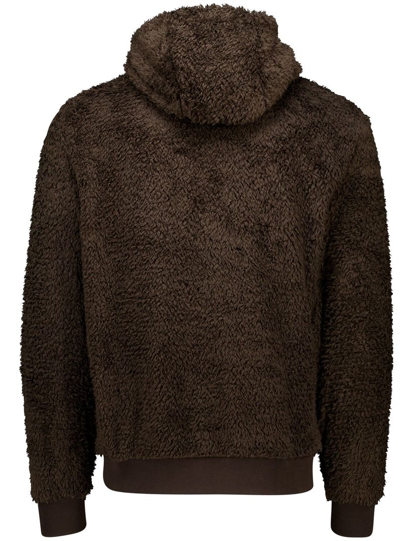 Teddy fleece hoodie Polo Ralph Lauren bruin