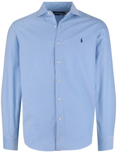 Polo Ralph Lauren Polo Ralph Lauren overhemd normale fit lichtblauw