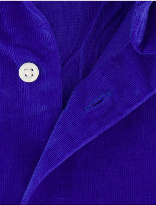 Polo Ralph Lauren overhemd corduroy kobalt