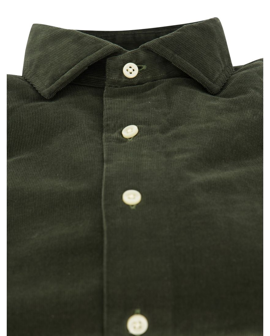 Polo Ralph Lauren overhemd corduroy groen lange mouw