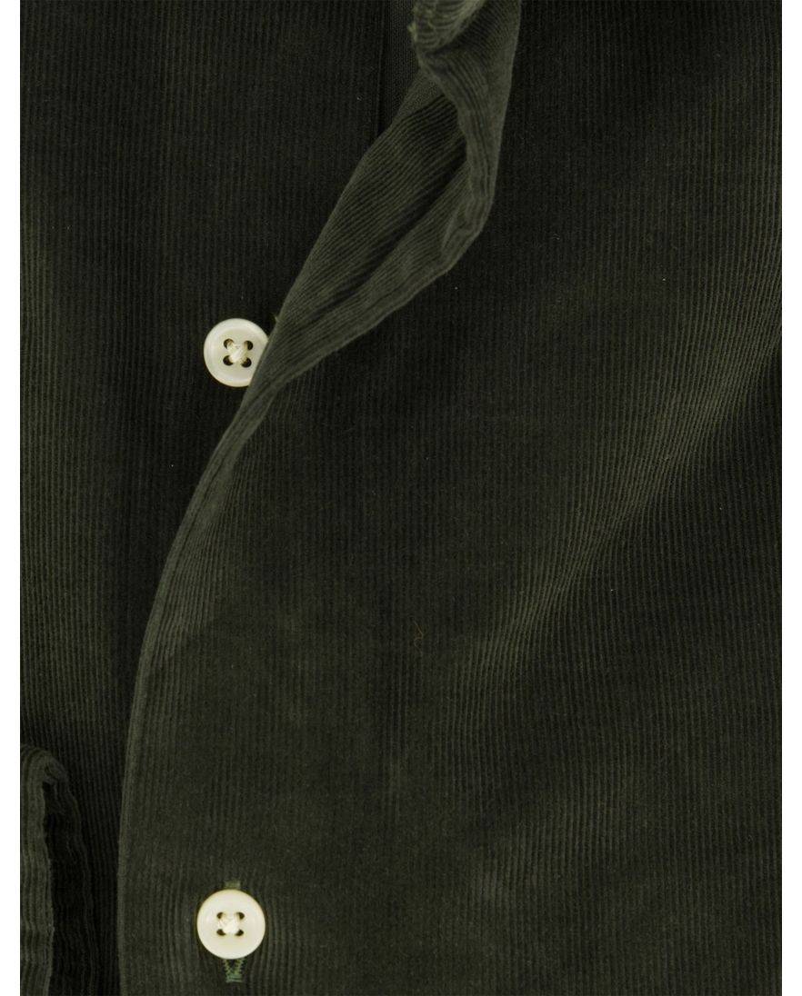 Polo Ralph Lauren overhemd corduroy groen lange mouw