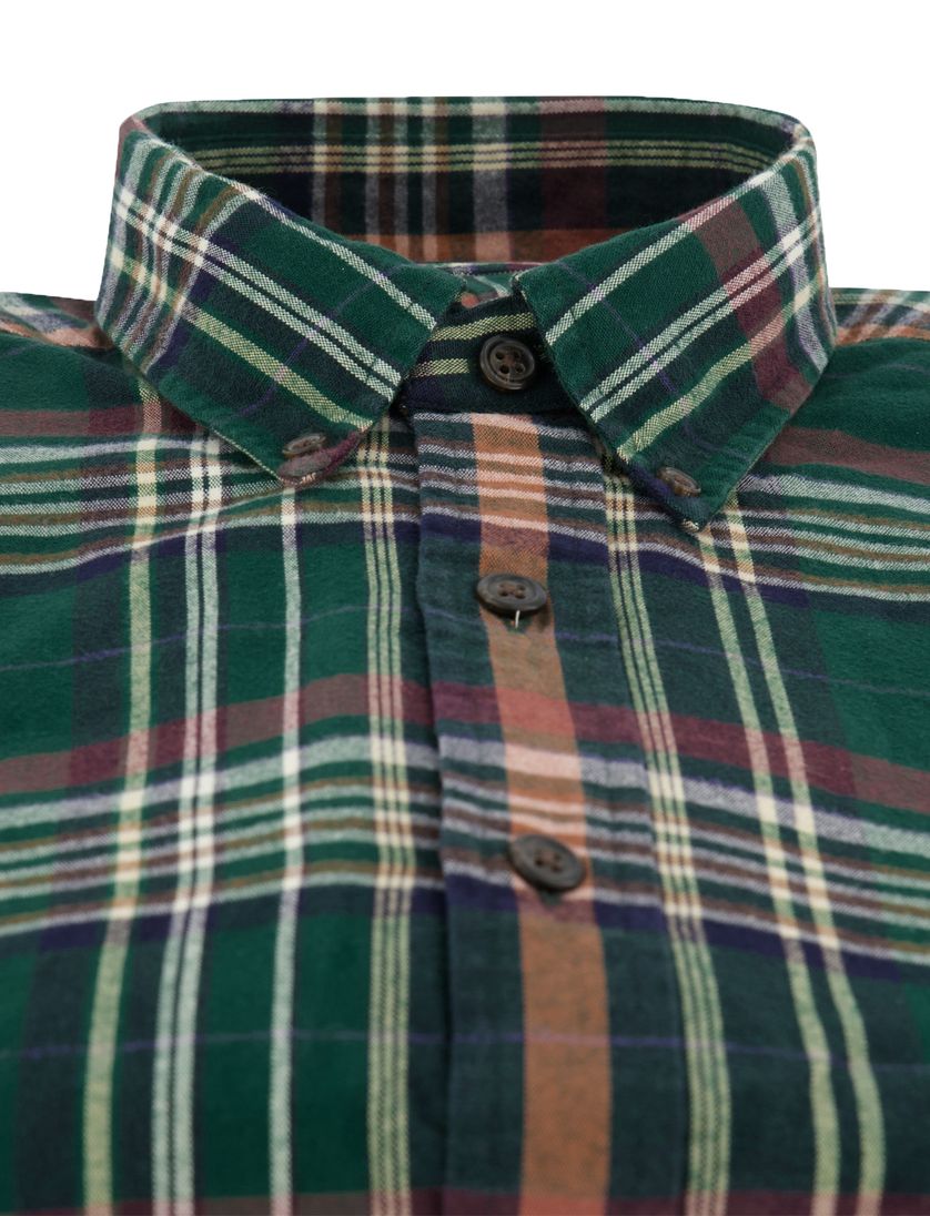 casual overhemd Polo Ralph Lauren Custom Fit groen