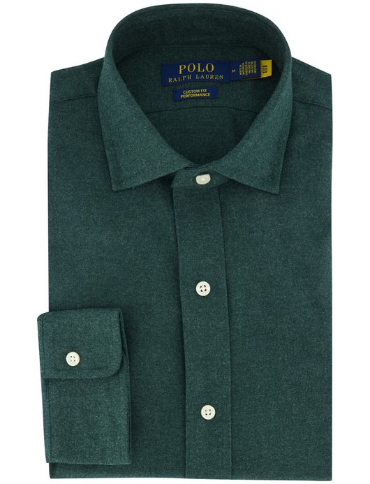 Katoenen Groene Polo Ralph Lauren overhemd groen