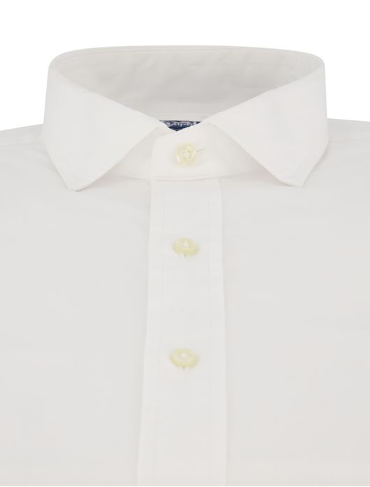 casual overhemd wit Polo Ralph Lauren Custom Fit
