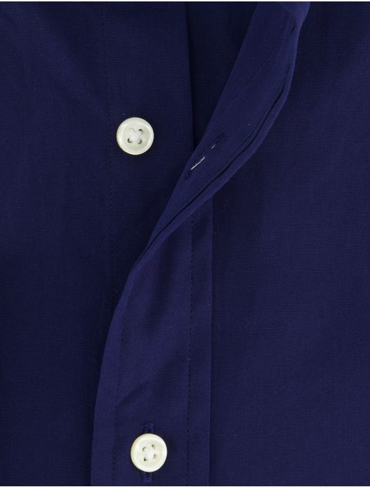 casual overhemd donkerblauw Polo Ralph Lauren Custom Fit