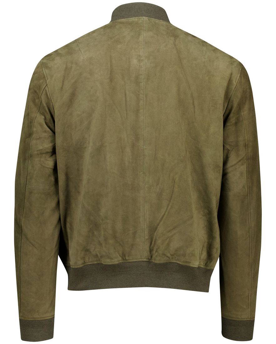 Polo Ralph Lauren bomberjas groen effen normale fit