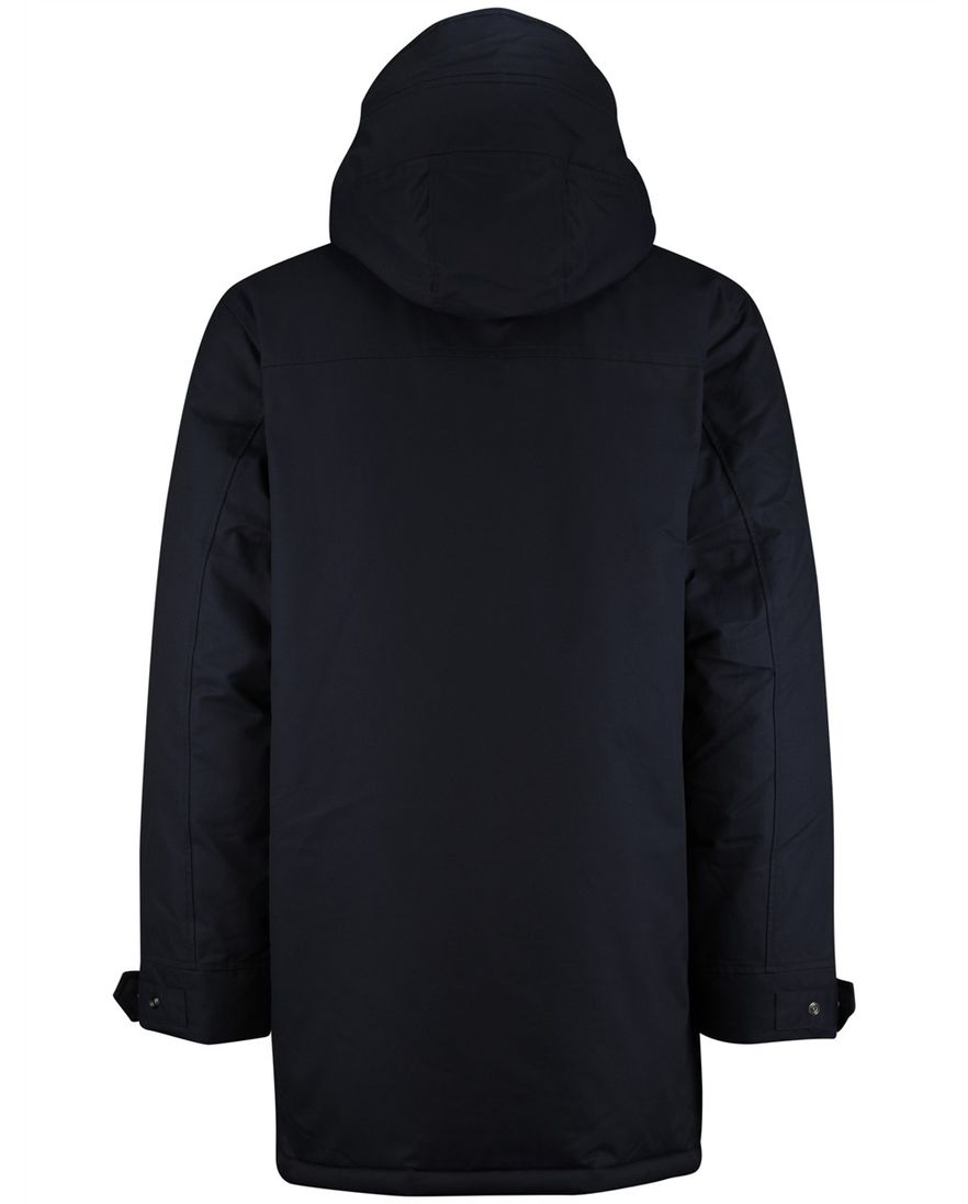 Ralph Lauren winterjas effen donkerblauw normale fit