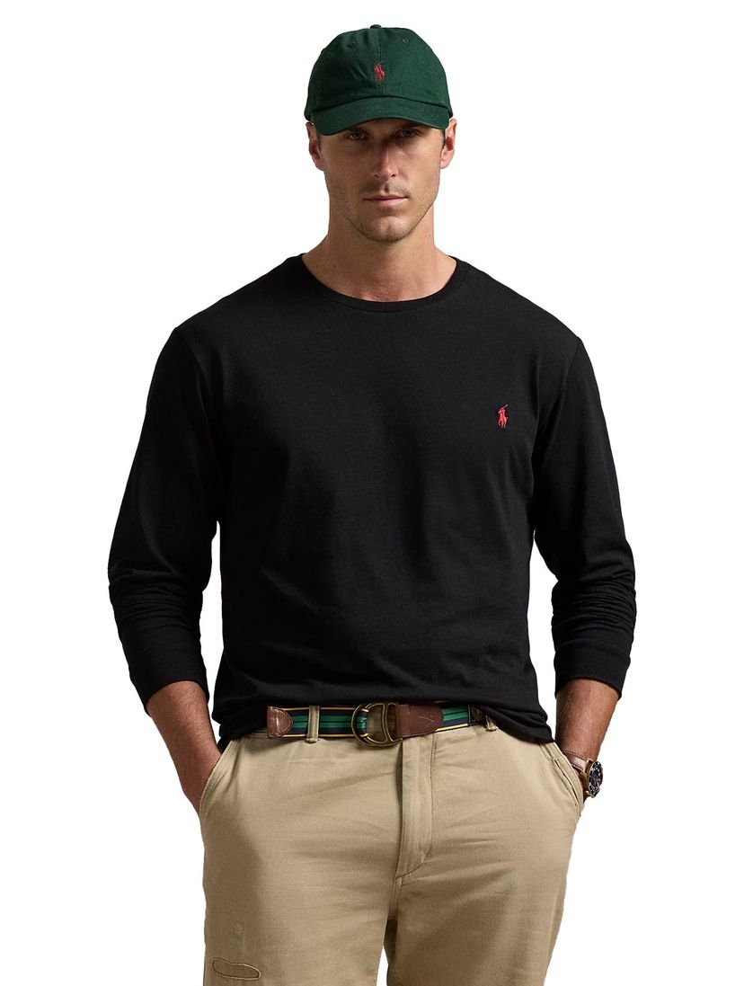 Polo Ralph Lauren t-shirt lange mouw jersey big & tall