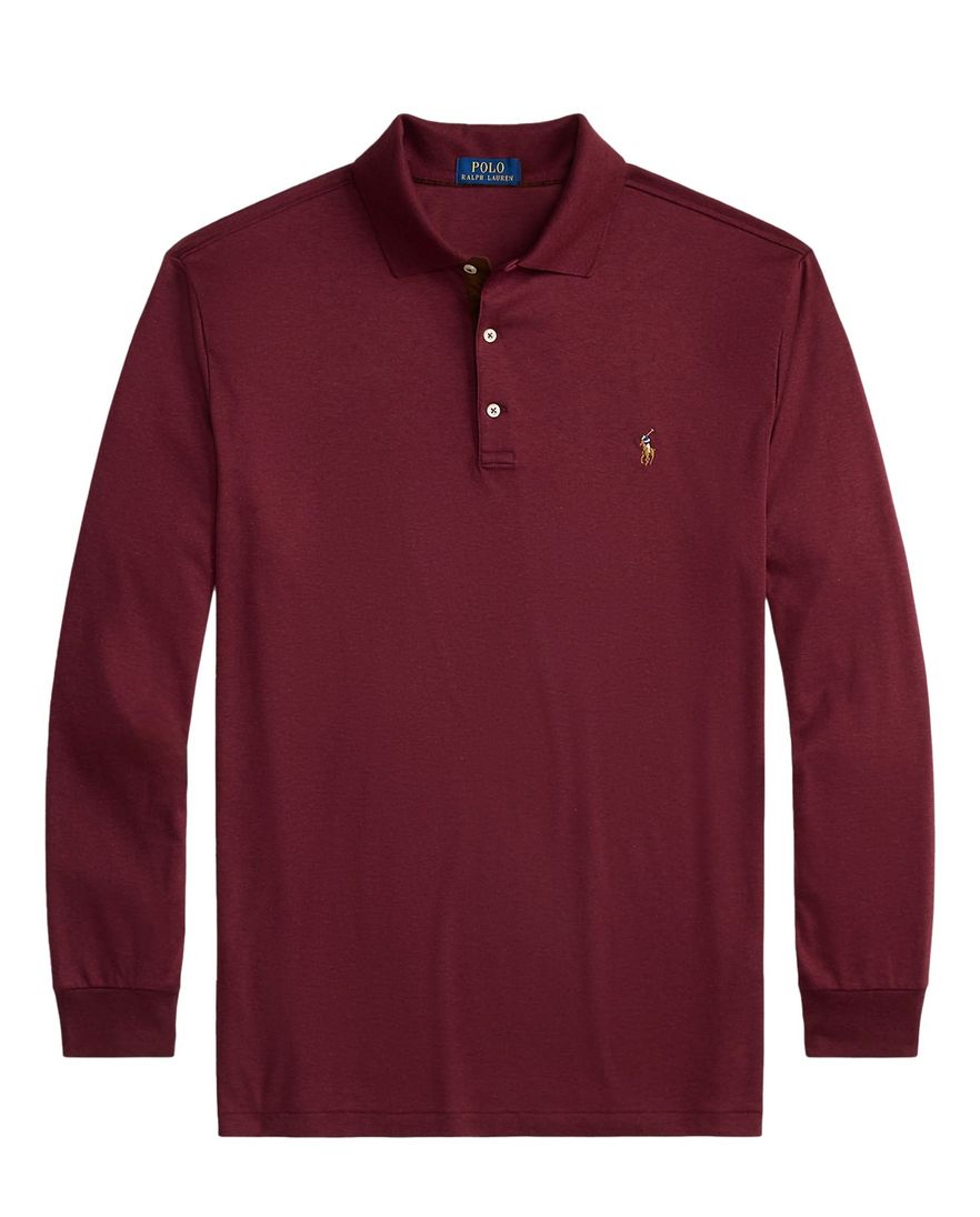 Polo Ralph Lauren polo met lange mouwen Big & Tall
