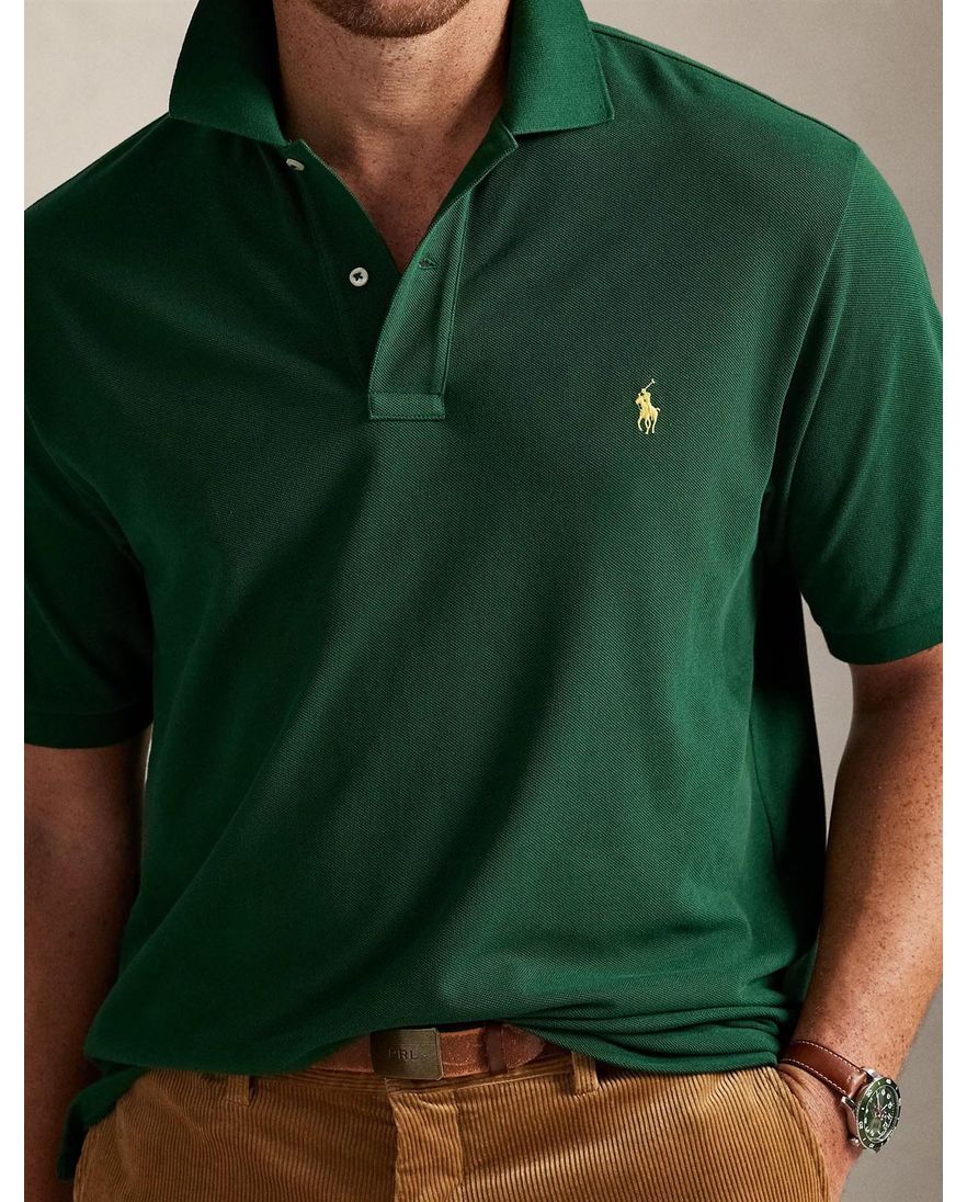 Polo Ralph Lauren Big & Tall polo groen katoen