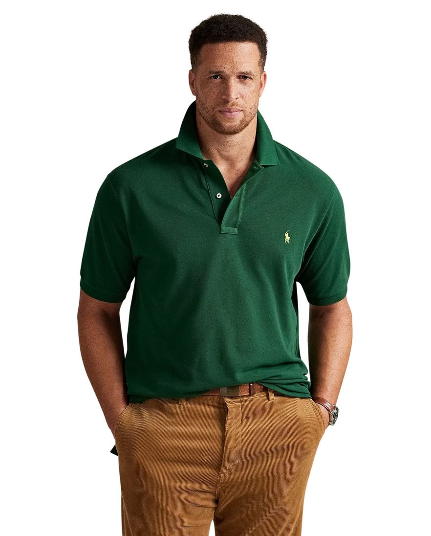 Polo Ralph Lauren Big & Tall polo groen katoen