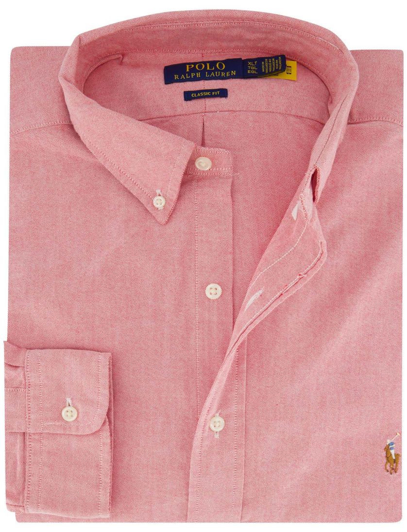 Casual roze Polo Ralph Lauren overhemd
