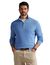 Polo Ralph Lauren big en tall trui half zip blauw gebreid