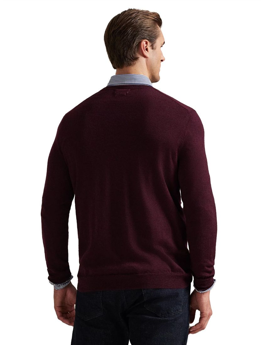 Polo Ralph Lauren trui rood merinowol Big & Tall