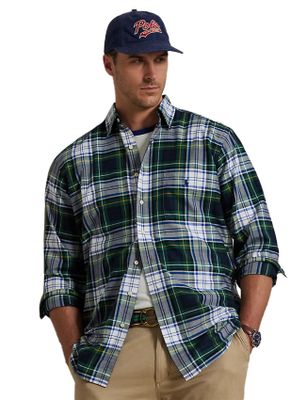 Polo Ralph Lauren Overhemd Polo Ralph Lauren blauw groen ruitje