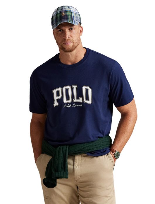 t-shirt donkerblauw Polo Ralph Lauren Big & Tall