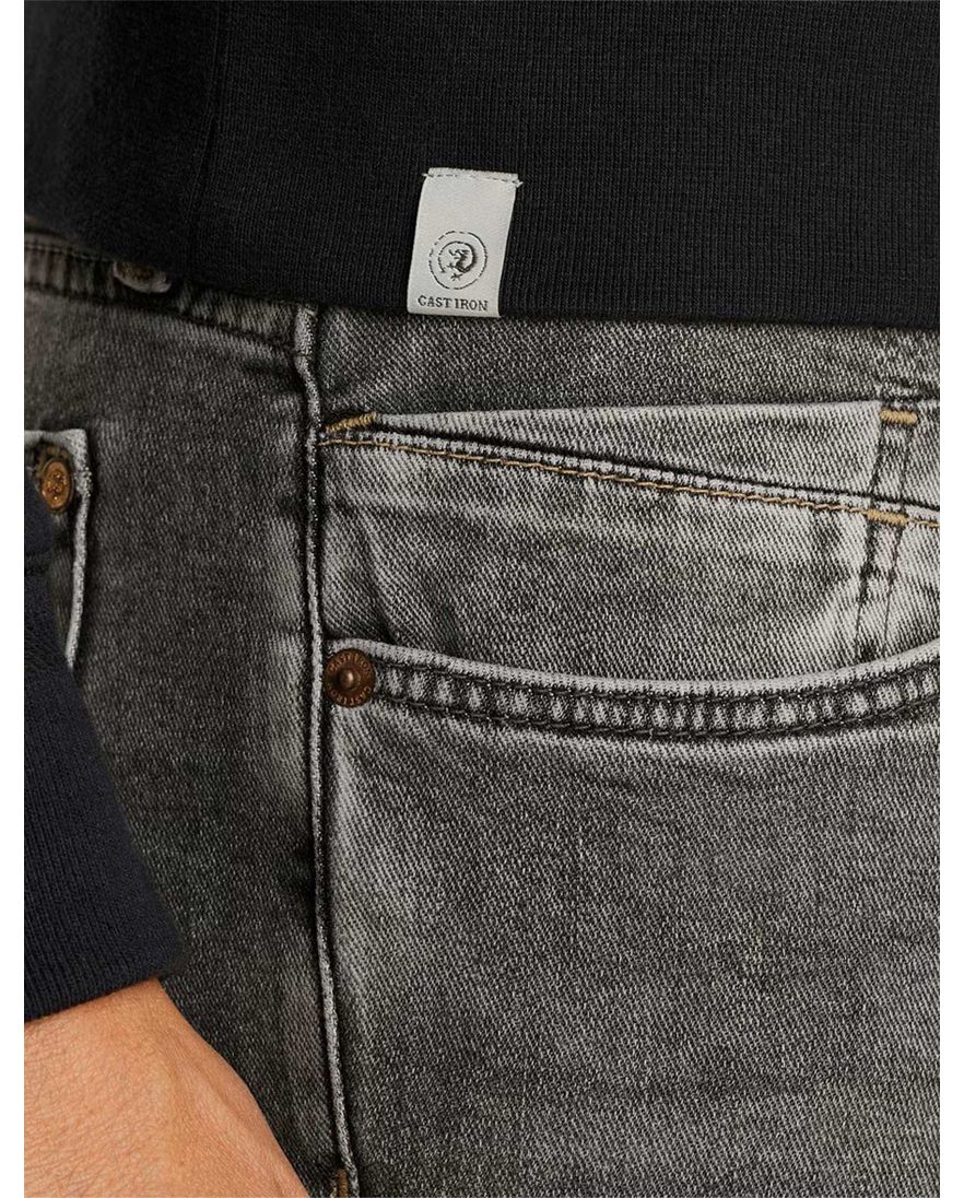 Cast Iron Riser jeans grijs