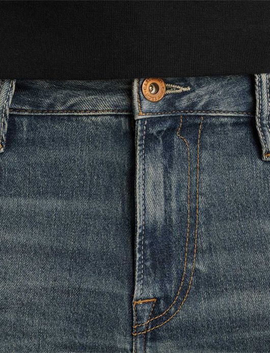 Cast Iron Valver jeans lichtblauw wijde fit