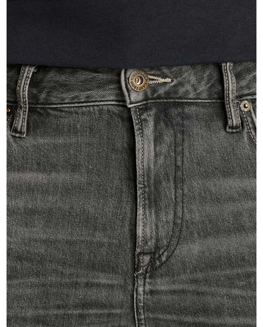 Cast Iron Valver jeans grijs wijde fit