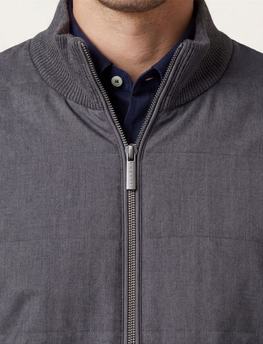 Bugatti outdoor vest grijs