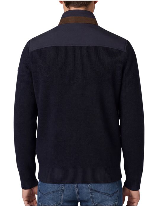 vest donkerblauw Bugatti