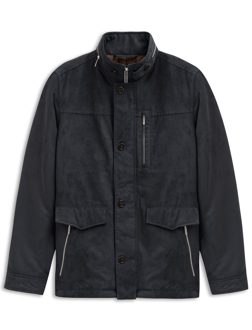 Bugatti donkerblauwe tussenjas polyester